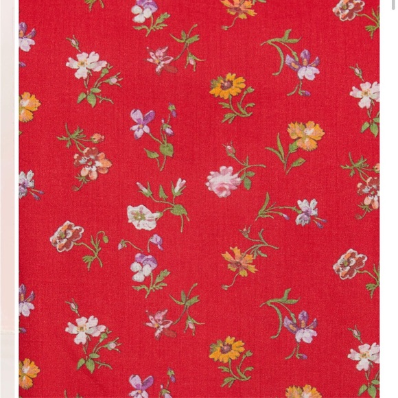 Christy Dawn Orchid Dress Large NWT crimson garden red floral - Picture 4 of 12